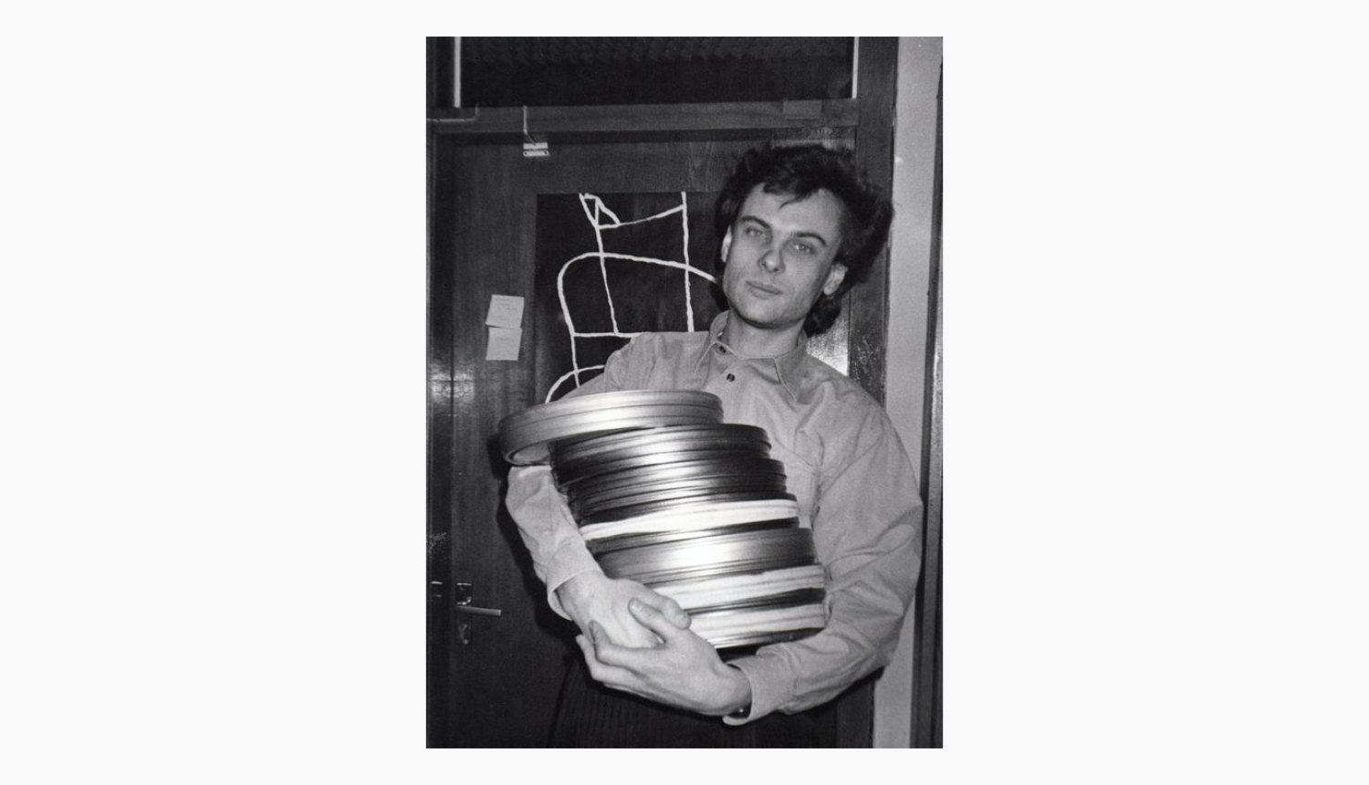 Kinorežisora Askolda Saulīša portrets