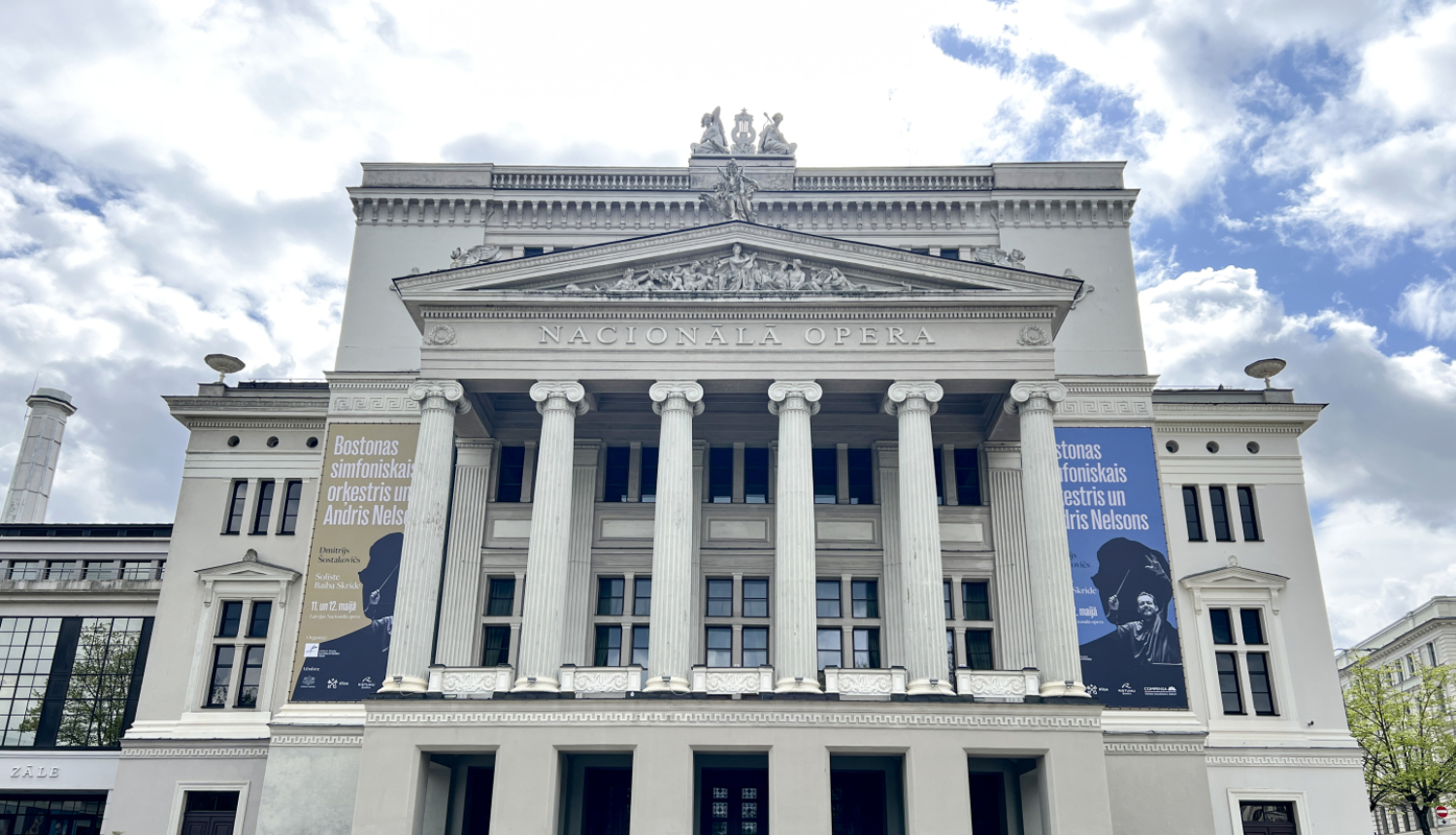 Latvijas Nacionālās operas ēka, foto: Daiga Vīksna