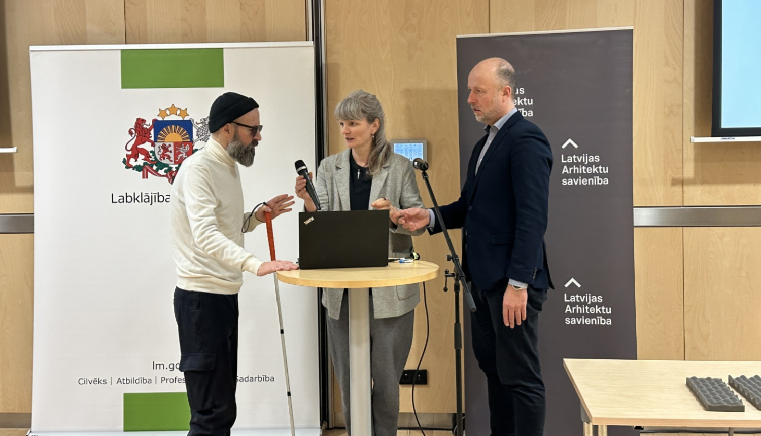 Semināra norise Latvijas Nacionālajā bibliotēkā