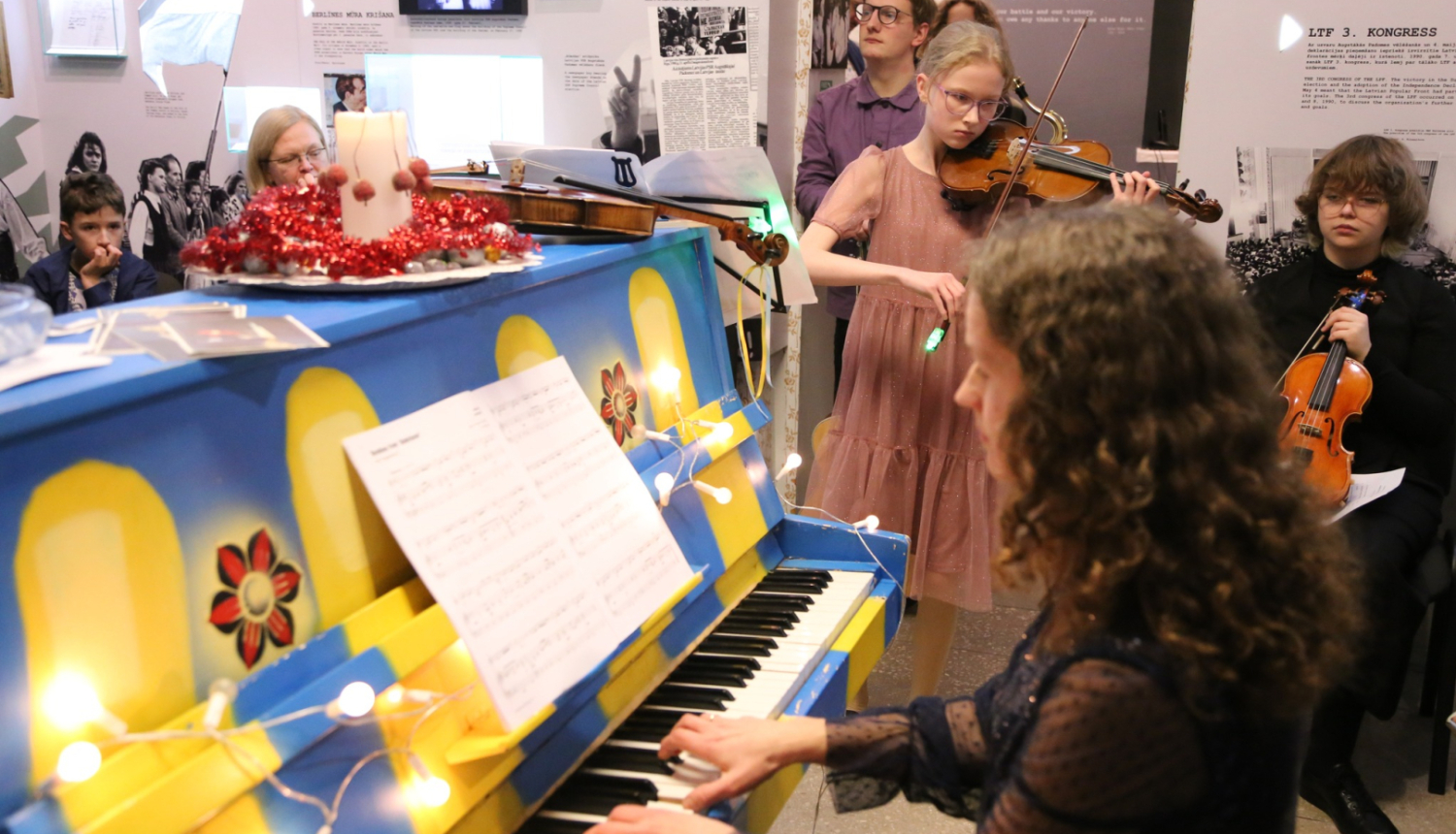 Koncerts LNVM Tautas frontes muzejā