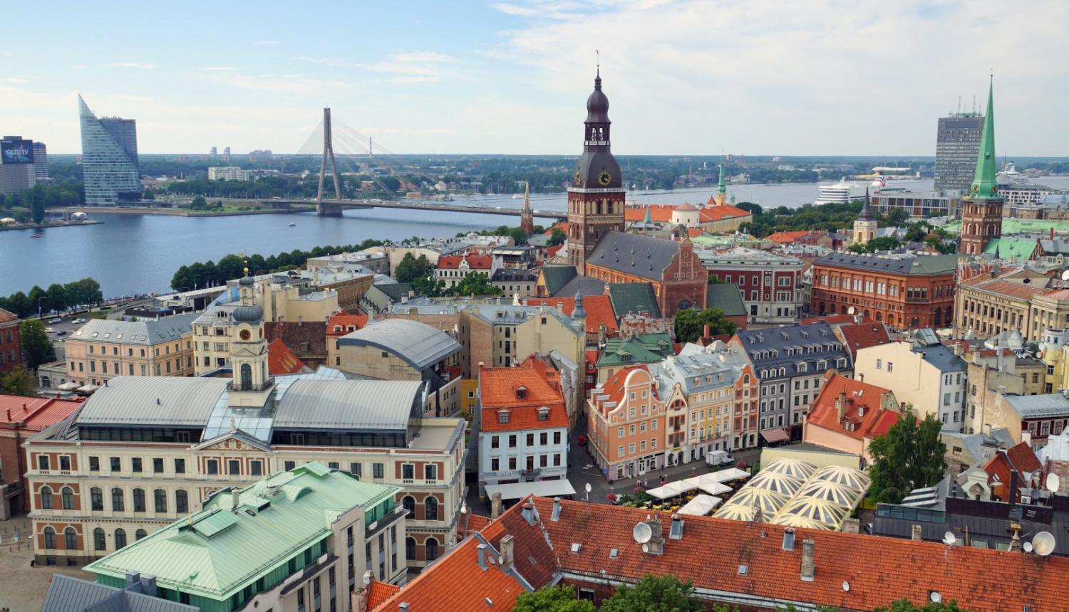 Rīgas foto no putna lidojuma