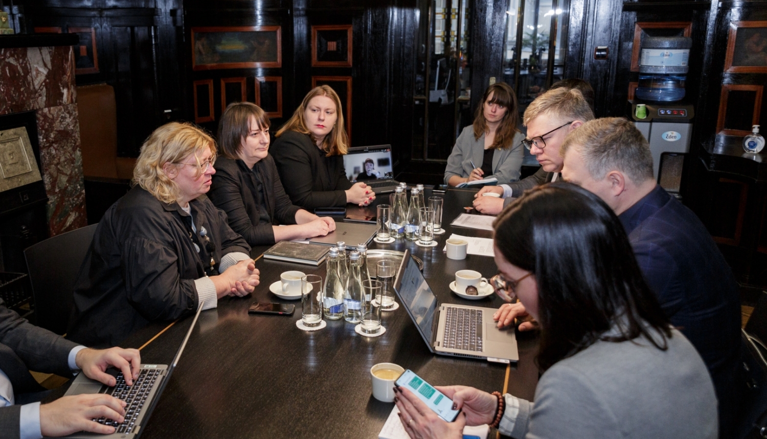 Kultūras ministrijas pārstāvju tikšanās ar Rīgas mēru Vilni Ķirsi