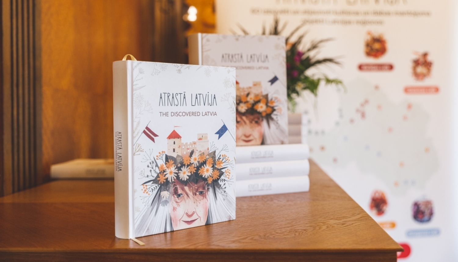 The book "The Discovered Latvia"