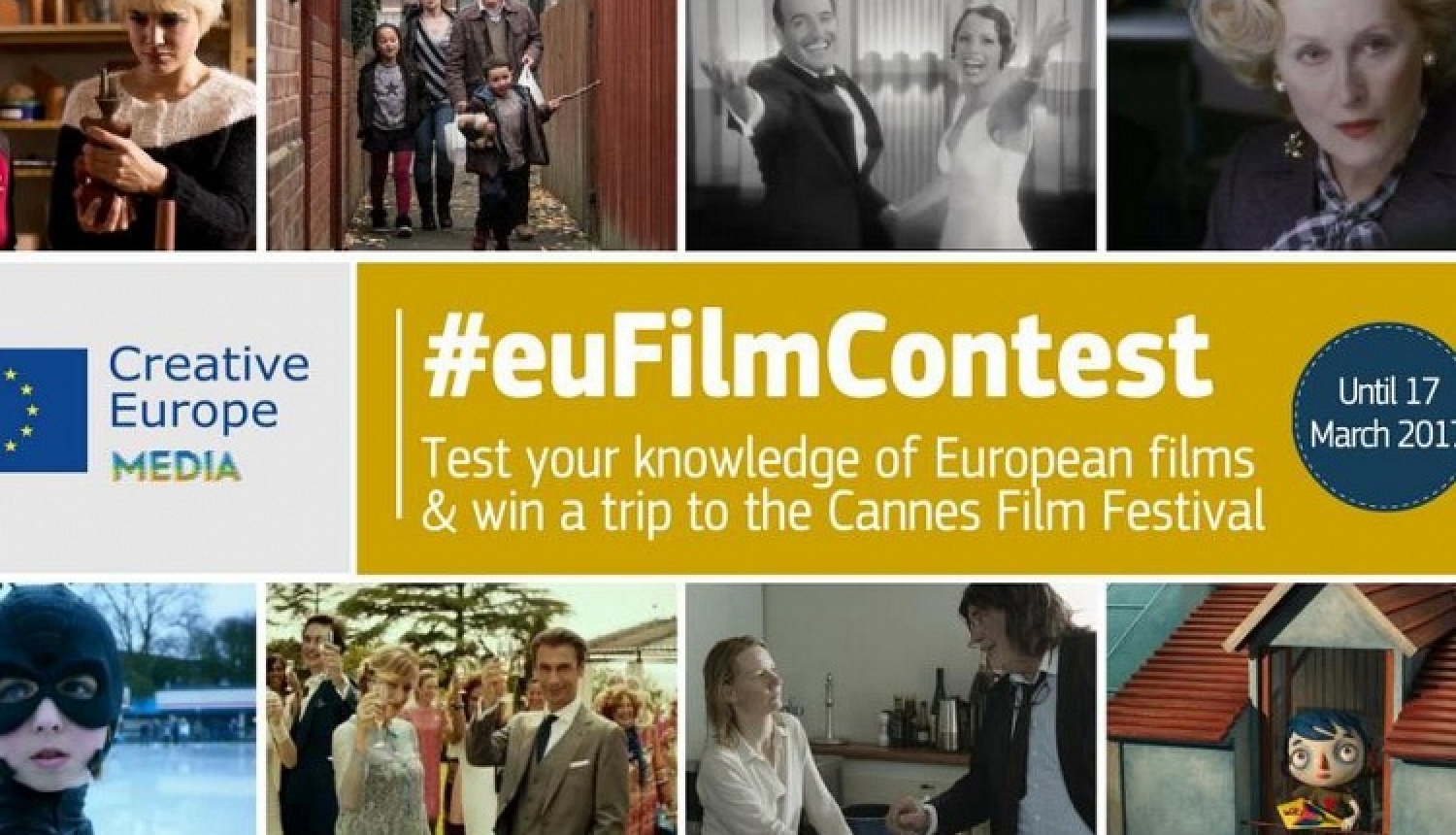 ES filmu konkurss - iespēja laimēt braucienu uz Kannām