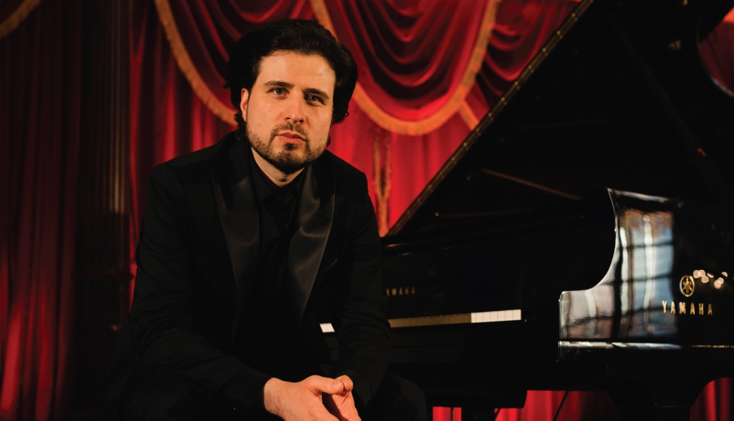 Pianists Andrejs Osokins, foto: Reinis Auziņš