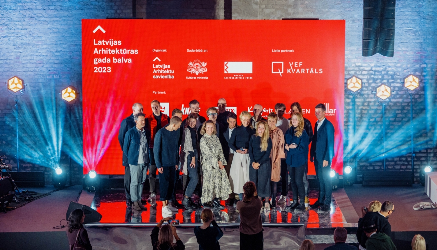Latvijas Arhitektūras gada balvas 2023 ceremonija