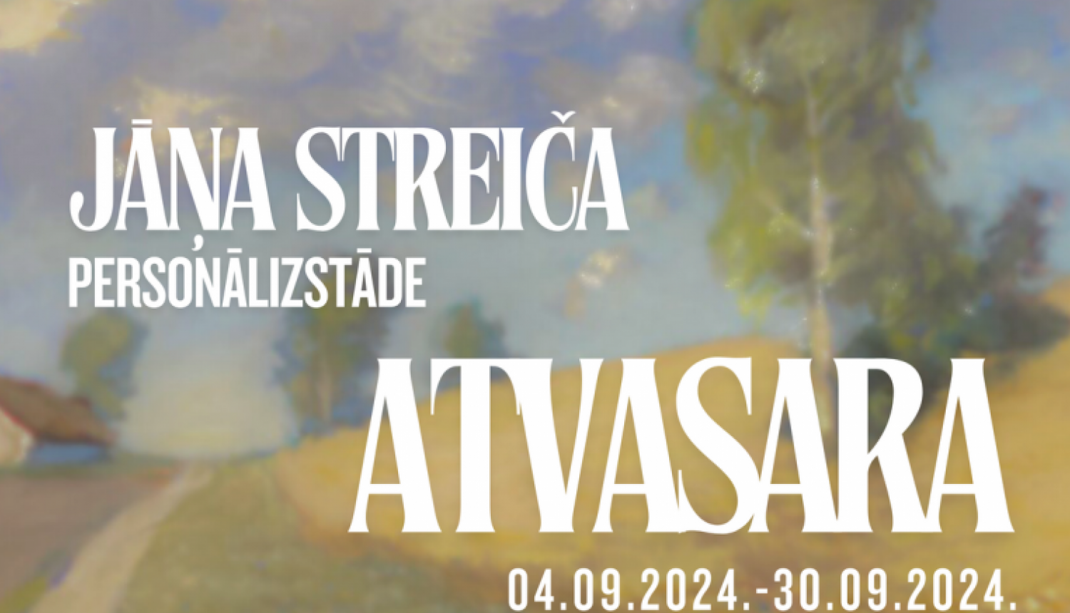 Izstādes afiša