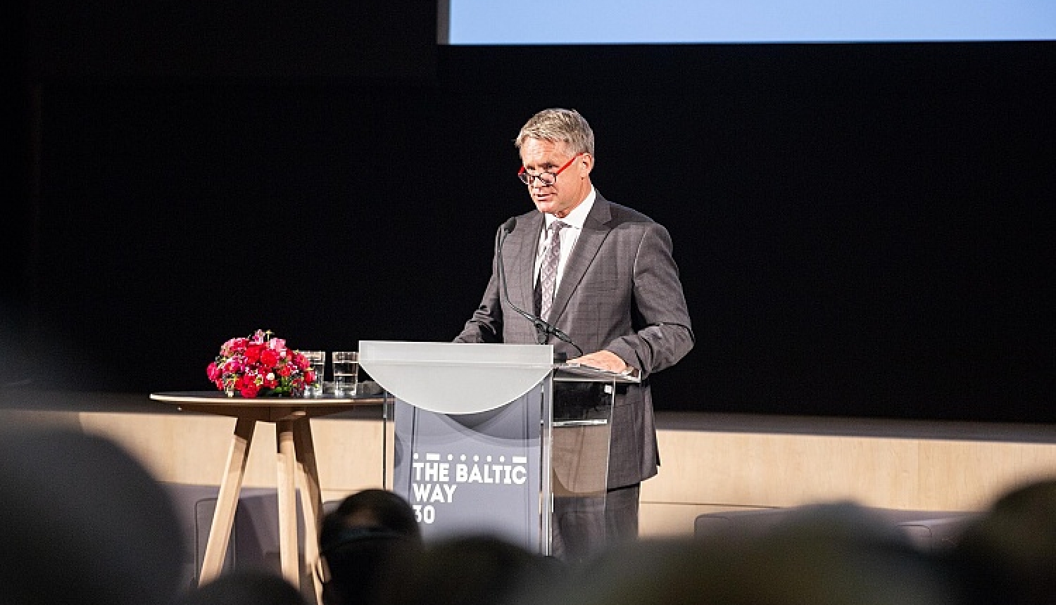 Kultūras ministra Naura Puntuļa uzruna konferencē „Baltijas ceļš. Turpinājums” 2019.gada 22. augustā LNB