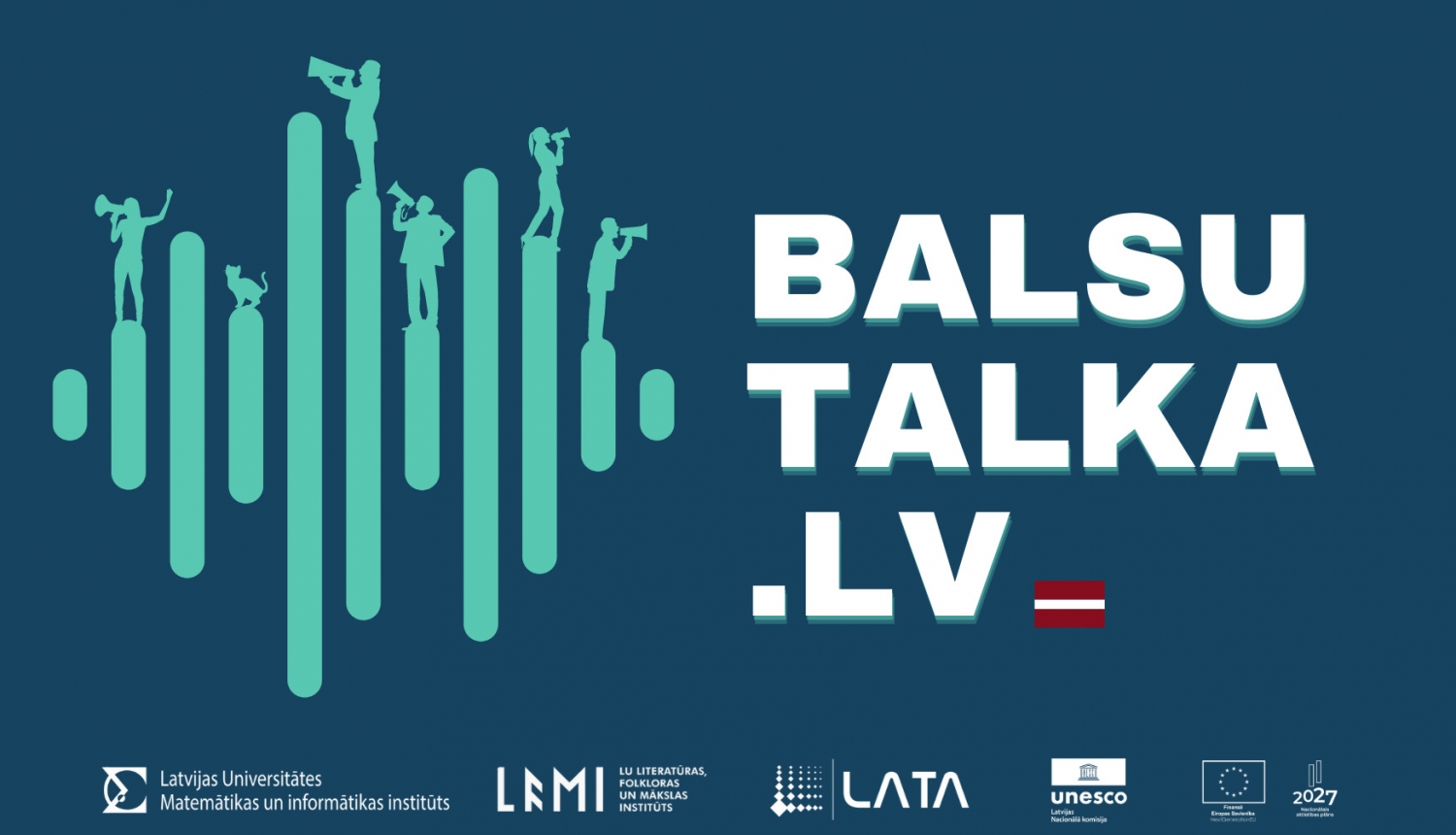 Iniciatīvas “Balsu talka” vizuālais materiāls