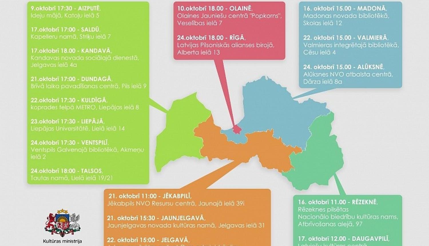 Sākas diskusiju cikls par saliedētu sabiedrību