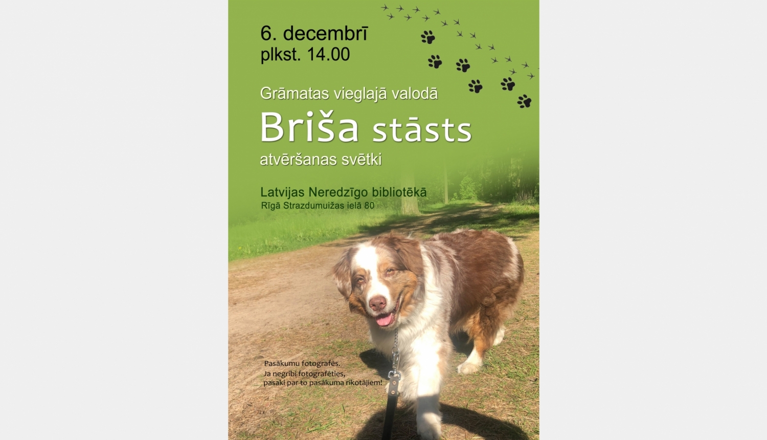 Pasākuma afiša