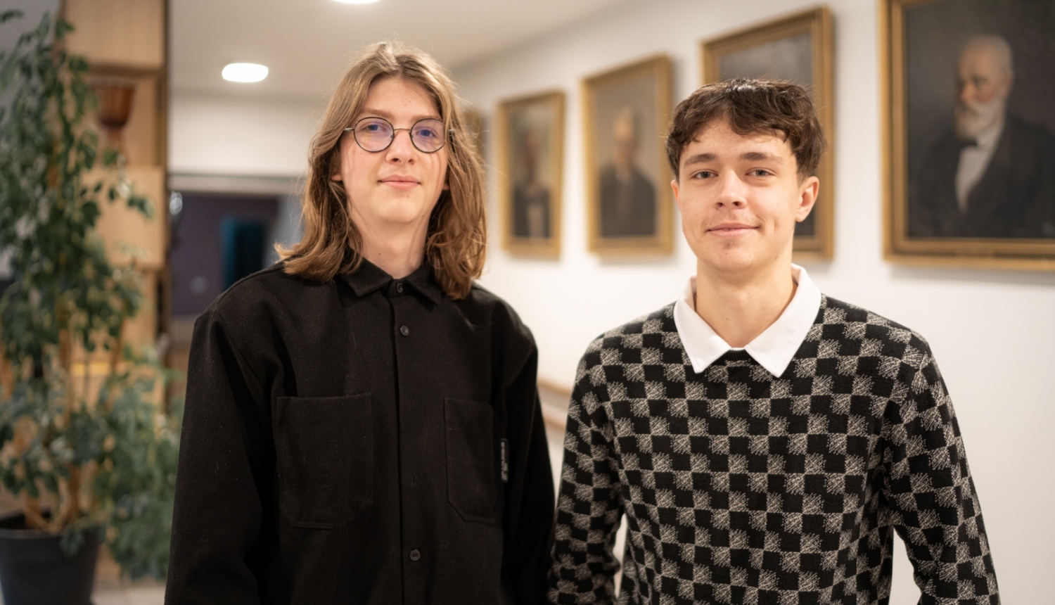 Deniss Liekne un Toms Rolavs, foto: Kārlis Volkovskis