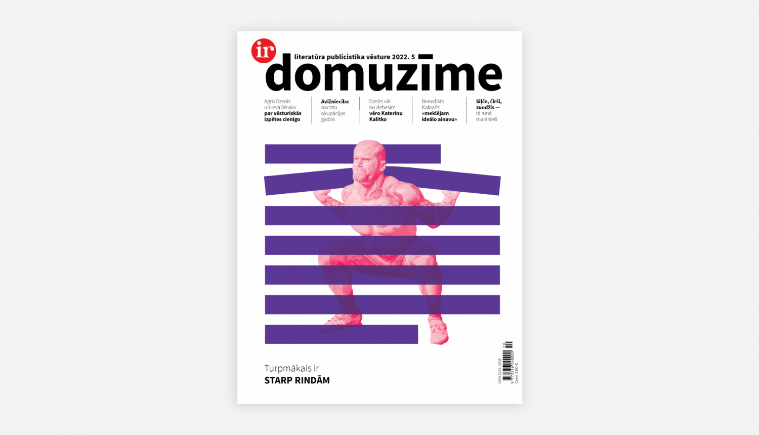 Žurnāla "Domuzīme" vāka foto