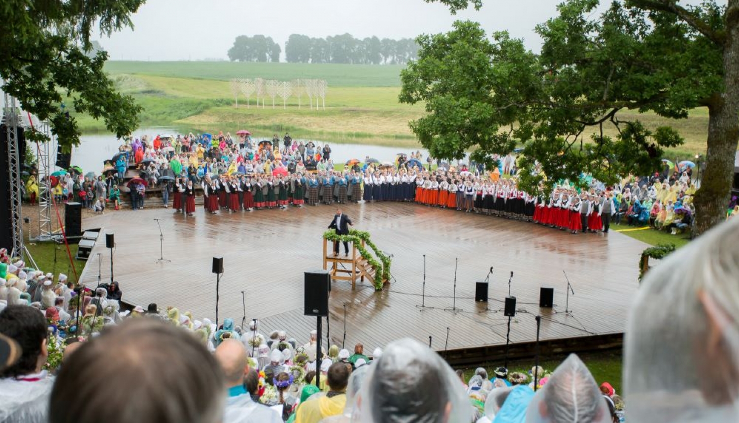 Dziedāšanas svētki Dikļos 2017. gadā, foto: Reinis Oliņš