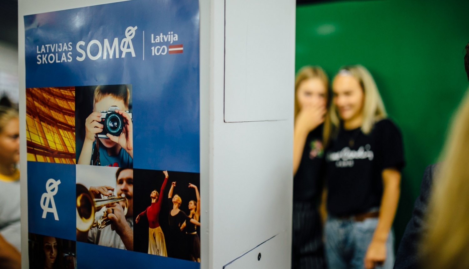 Programmas "Latvijas skolas soma" publicitātes attēls