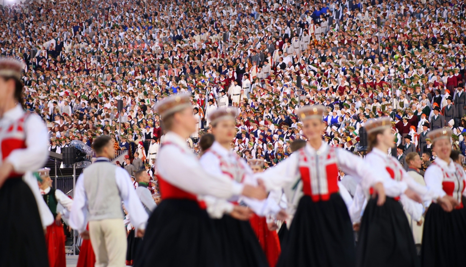 Dziesmu un Deju svētki, foto: LNKC arhīvs.