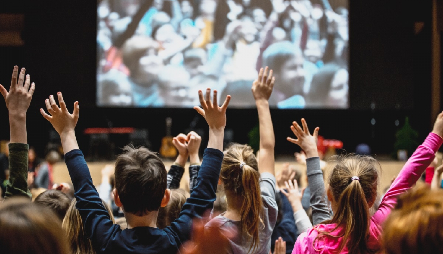 Pasākums bērnu auditorijai Latvijas Nacionālajā bibliotēkā