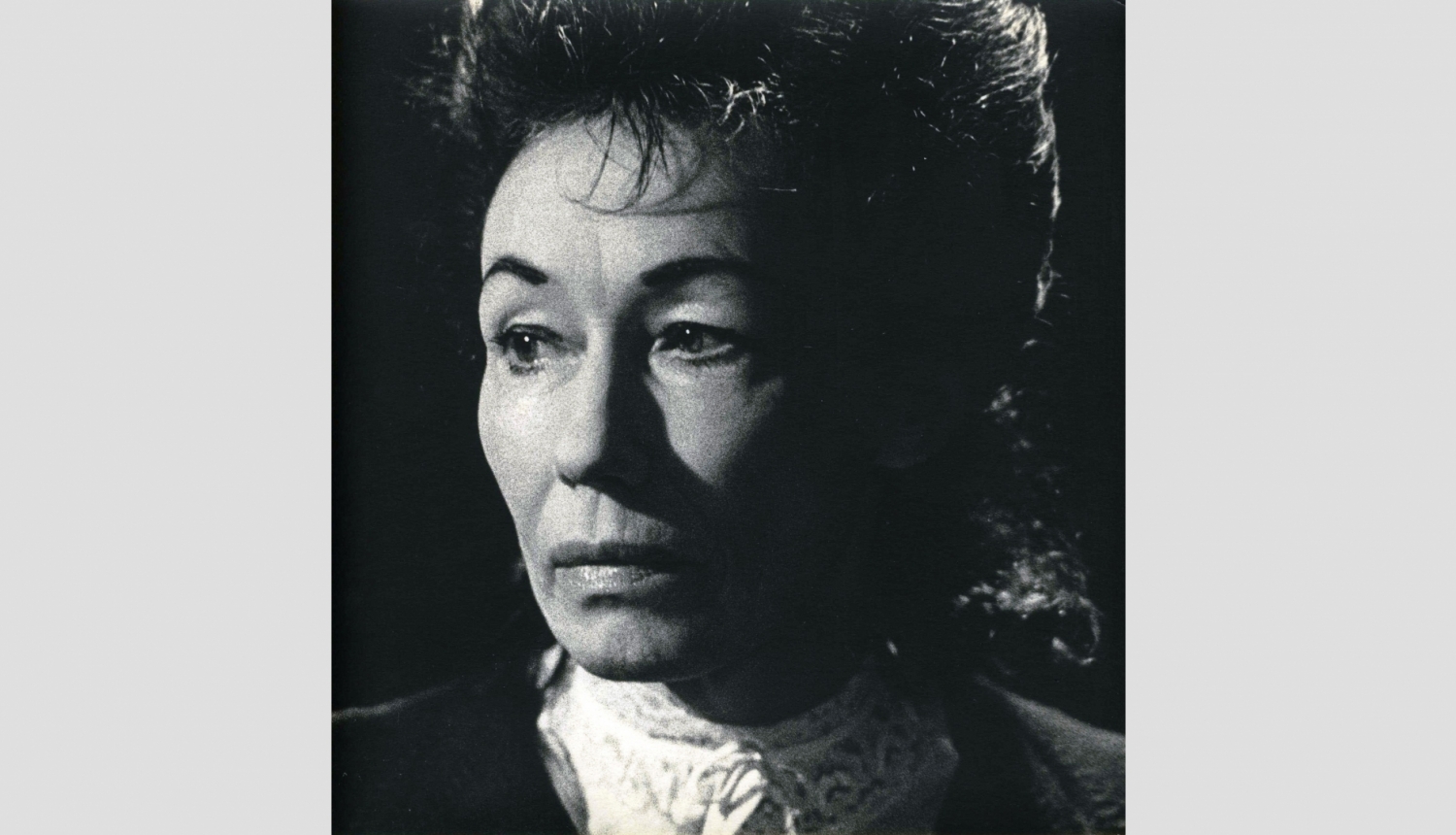 Aktrise Hilda Žīgure.