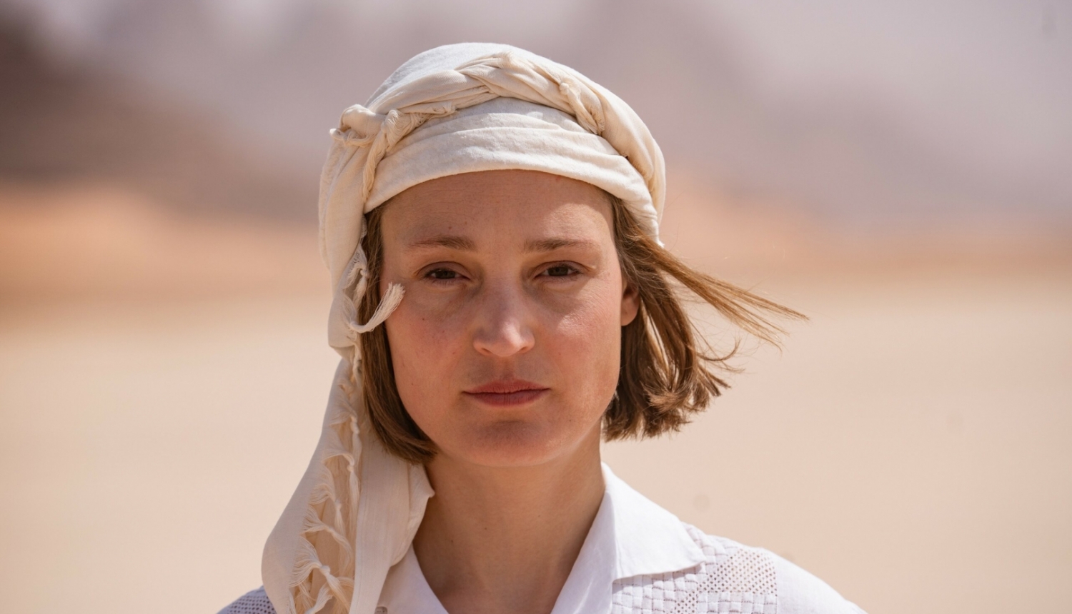 Kadrs no filmas “Ingeborga Bahmane – ceļojums tuksnesī” (Ingeborg Bachmann – Journey into the Desert, 2023)
