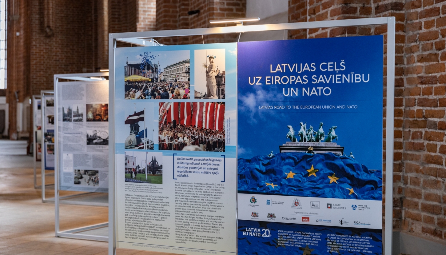 Izstādes ekspozīcija, foto: Oskars Artūrs Upenieks / Kultūras ministrija
