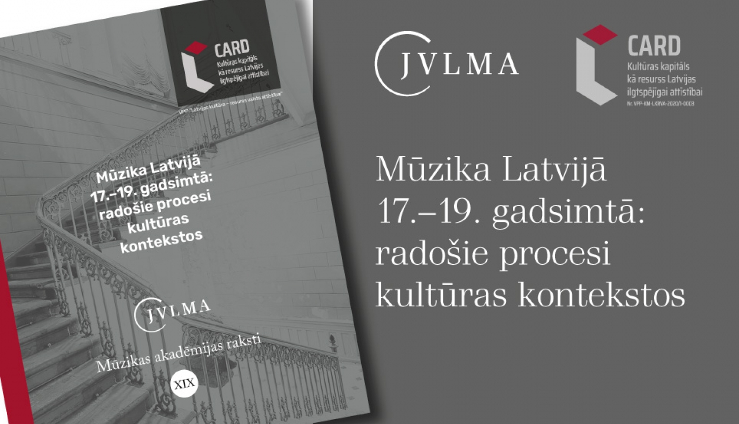 JVLMA vizuālais materiāls