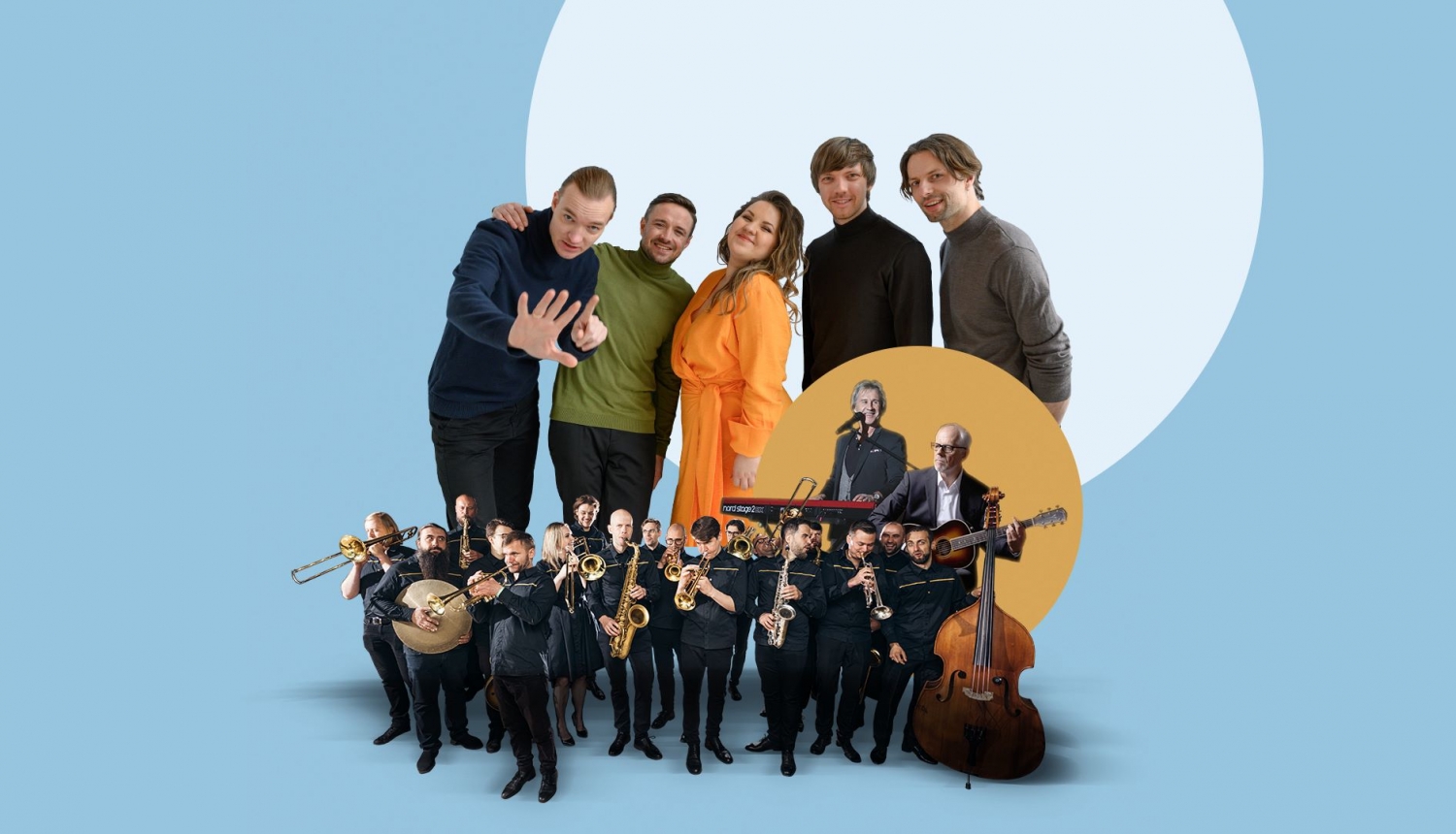 Kristīne Prauliņa, Latvijas Radio bigbends un grupa "Remix"