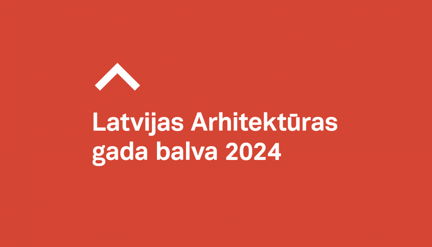 Latvijas Arhitektūras gada balvas logo