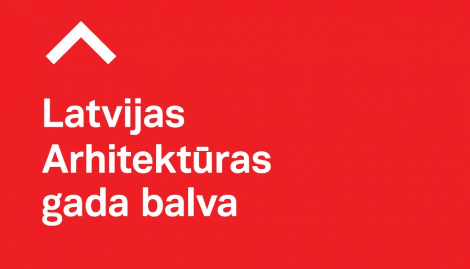 Latvijas Arhitektūras gada balvas logo