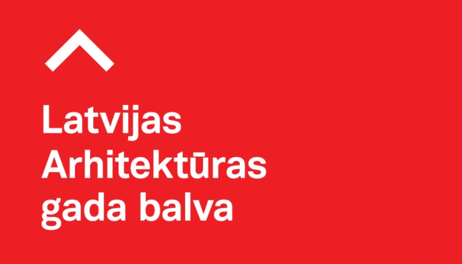 Latvijas Arhitektūras gada balvas logo