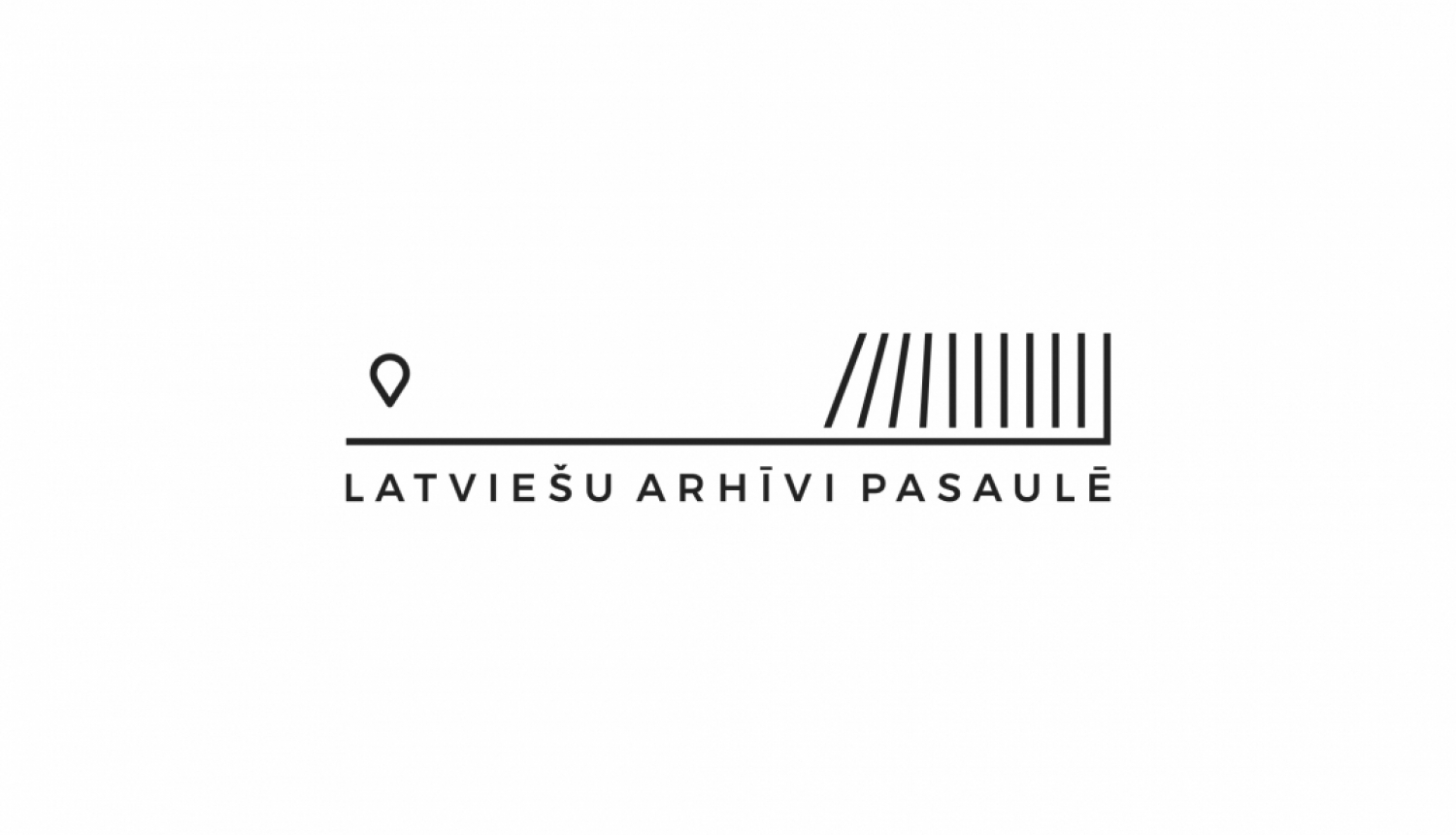 Digitālās kartes “Latviešu arhīvi pasaulē” vizuālā identitāte.