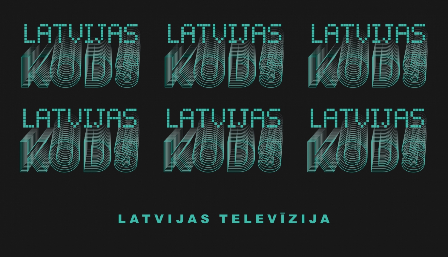 Latvijas Televīzijas (LTV) dokumentālo īsfilmu konkursa “Latvijas kods. Latvija šodien” vizuālais materiāls
