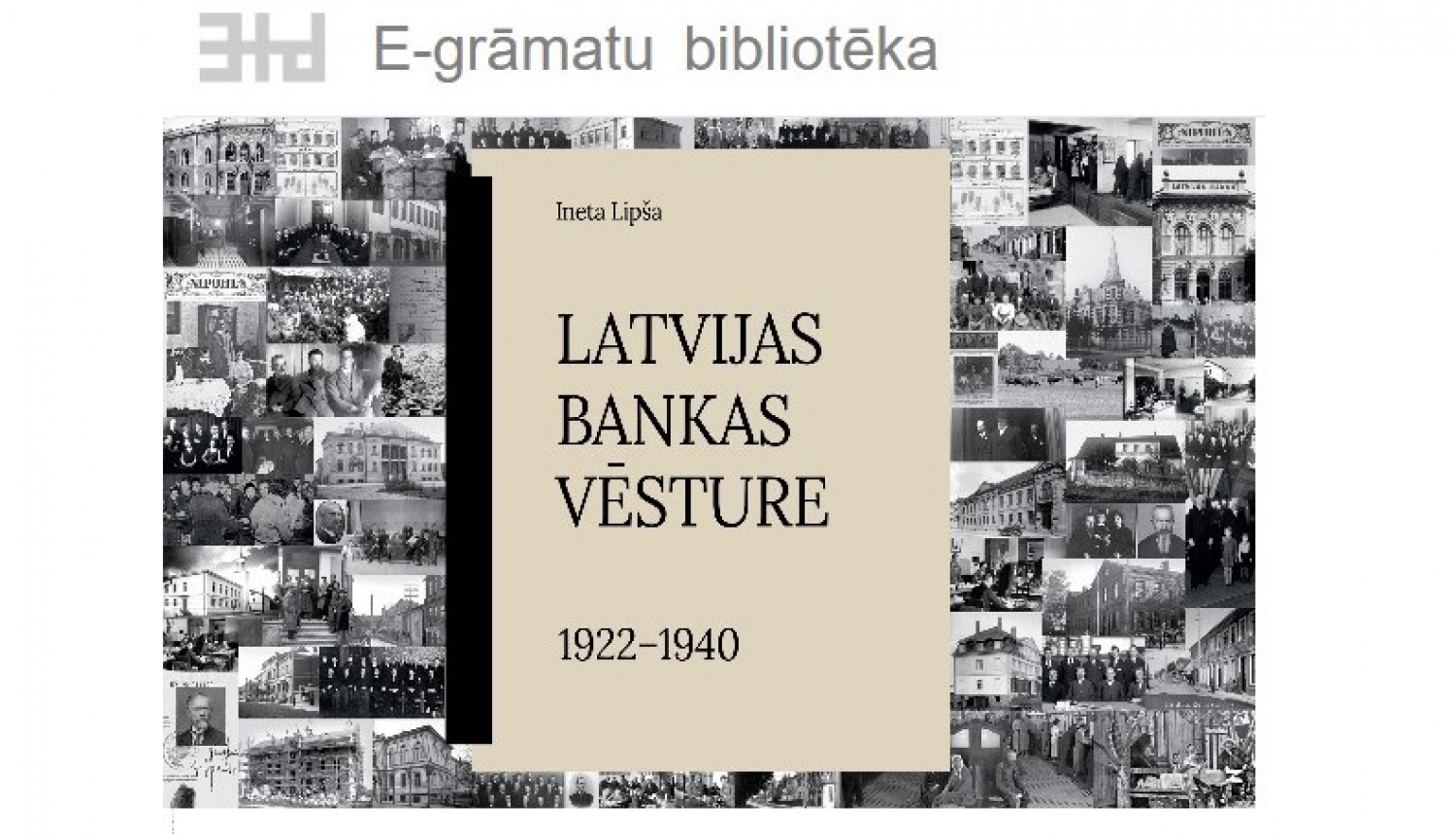 Zinātniskais izdevums "Latvijas Bankas vēsture, 1922-1940"