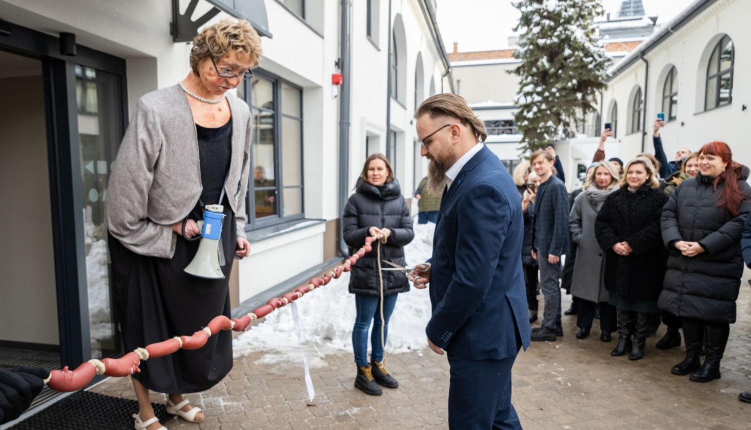 Tiek atklāta rekonstruētā Latvijas Leļļu teātra ēka, foto: Oskars Artūrs Upenieks / Kultūras ministrija