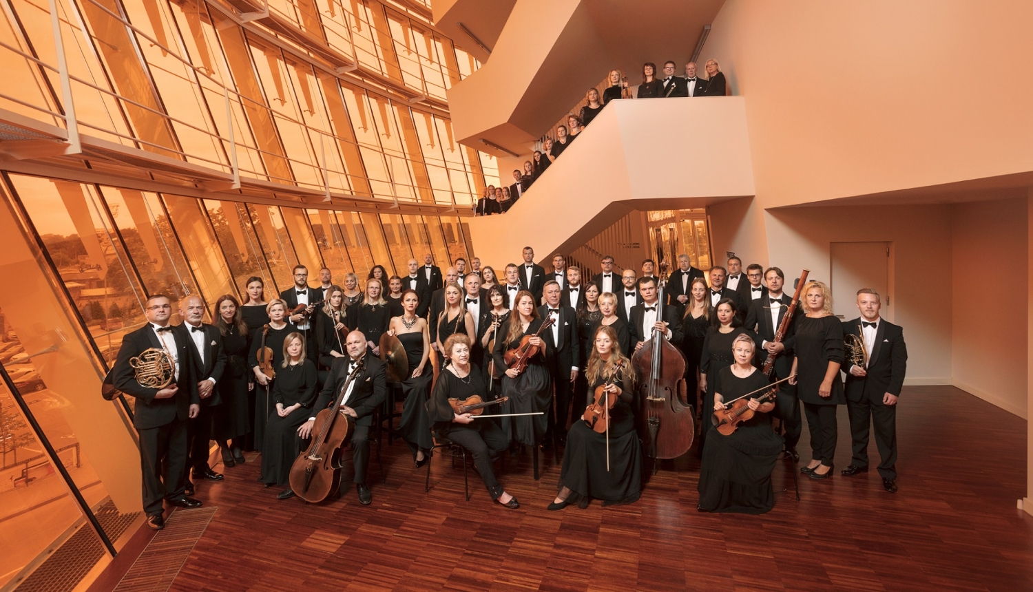 Liepājas simfoniskais orķestris, foto: Reinis Hofmanis.