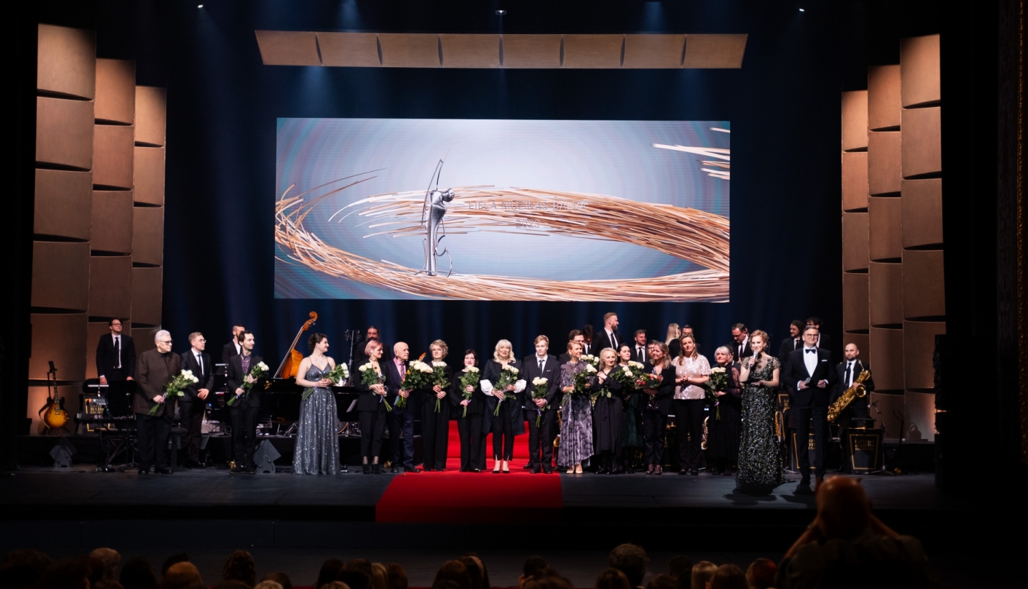 Lielās mūzikas balvas 2023 ceremonija, foto: Kaspars Balamovskis