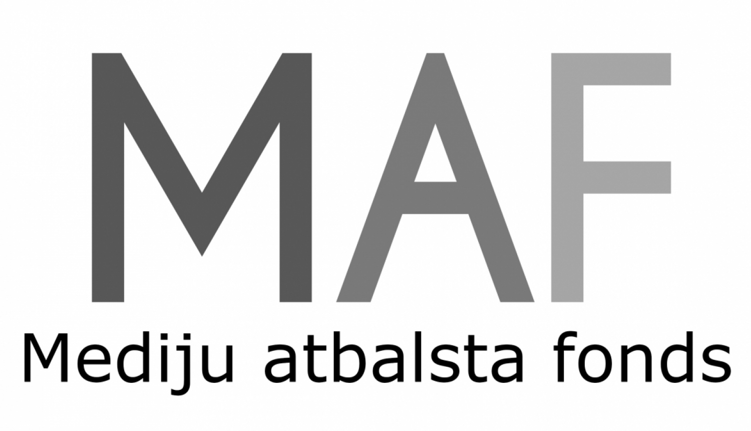 Mediju atbalsta fonda (MAF) logo