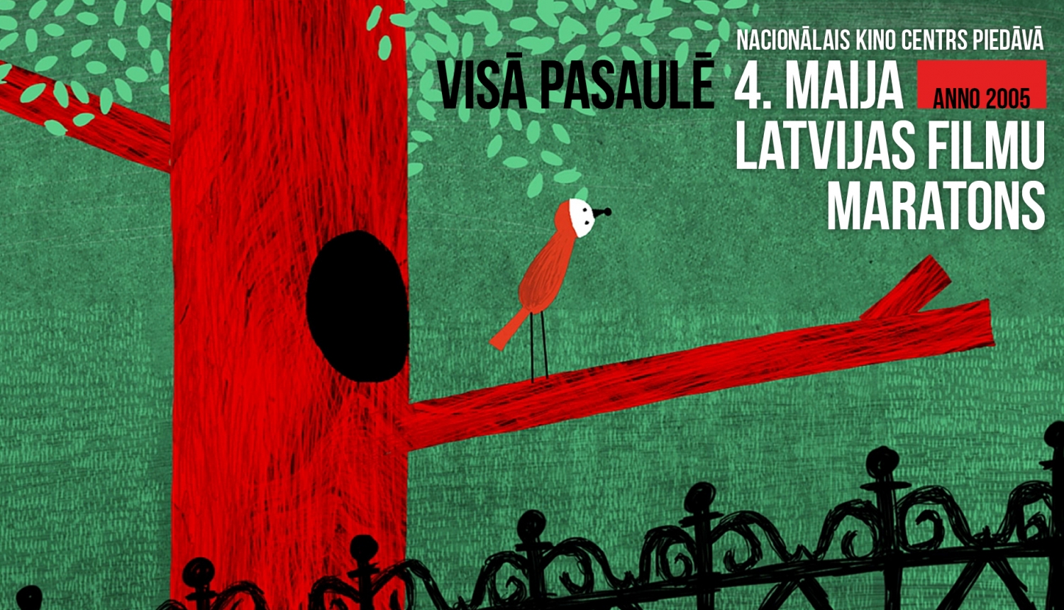 4. maija Latvijas filmu maratona vizuālais materiāls.