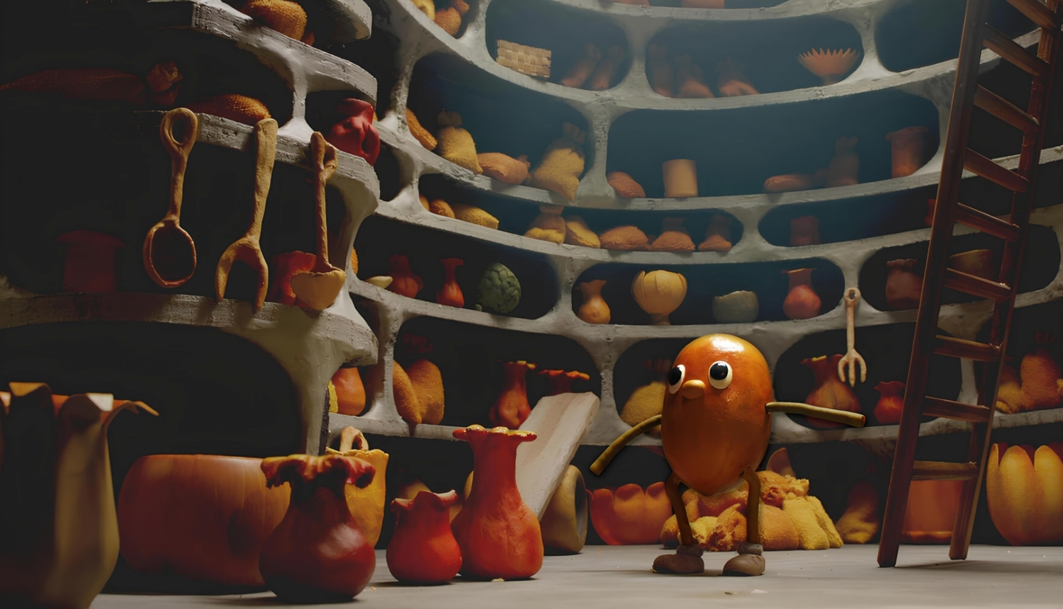 Margaritas Stārastes veidotās dekorācijas animācijas filmai