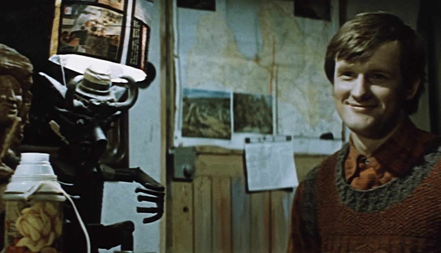 Jānis Paukštello filmā "Mans draugs nenopietns cilvēks"