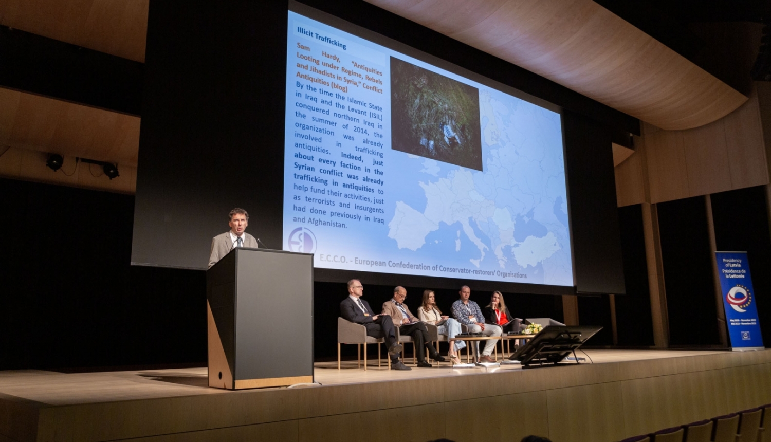 Starptautiskā konference “Nikosijas konvencija: krimināltiesiskā atbilde uz noziedzīgiem nodarījumiem, kas saistīti ar kultūras vērtībām”, foto: Oskars Artūrs Upenieks / Kultūras ministrija