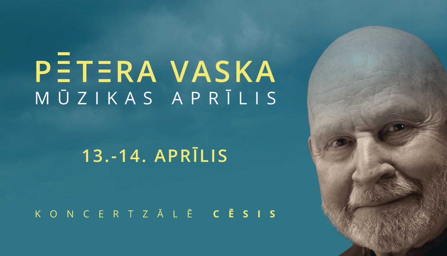 Pētera Vaska mūzikas aprīlis - teksts un vizuālais materiāls