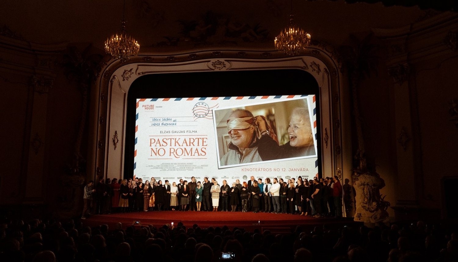 Filmas pirmizrādes pasākums kinoteātrī "Splendid Palace", foto: Andrejs Strokins