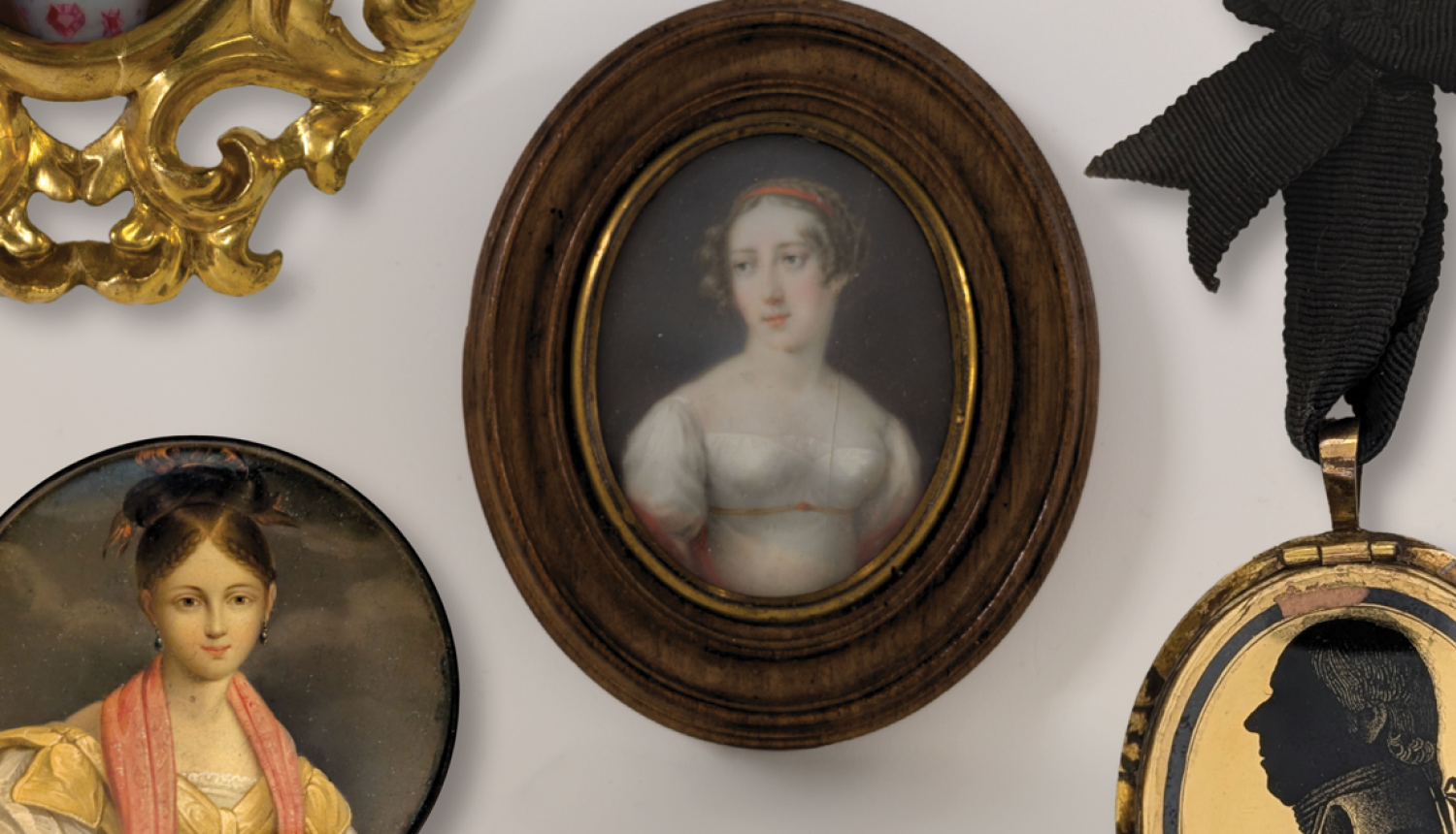 Gleznotas portreta miniatūras