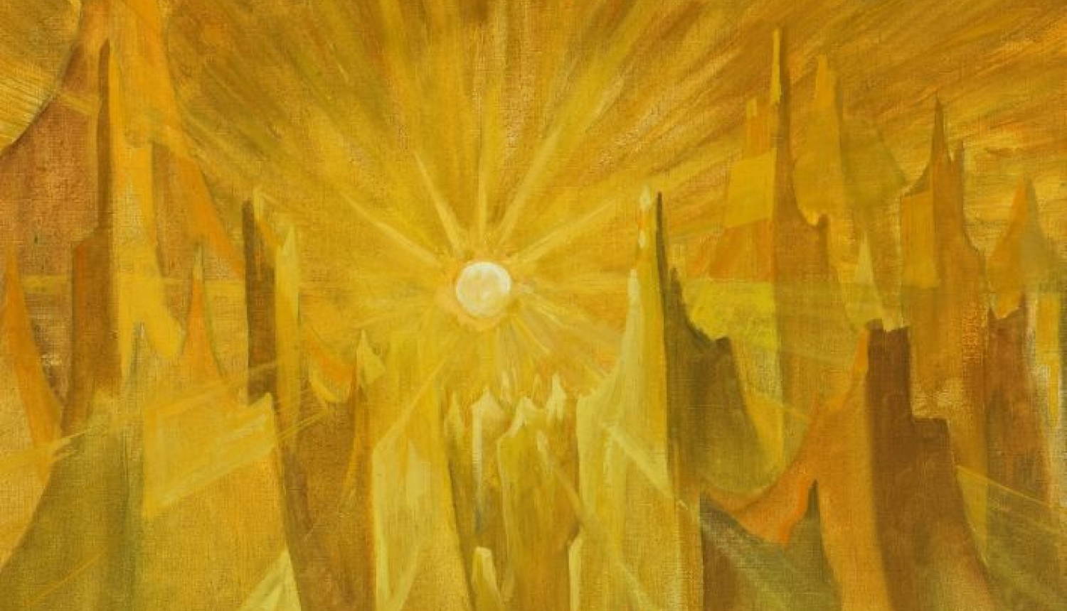 Rūdolfa Pērles glezna "Saule"