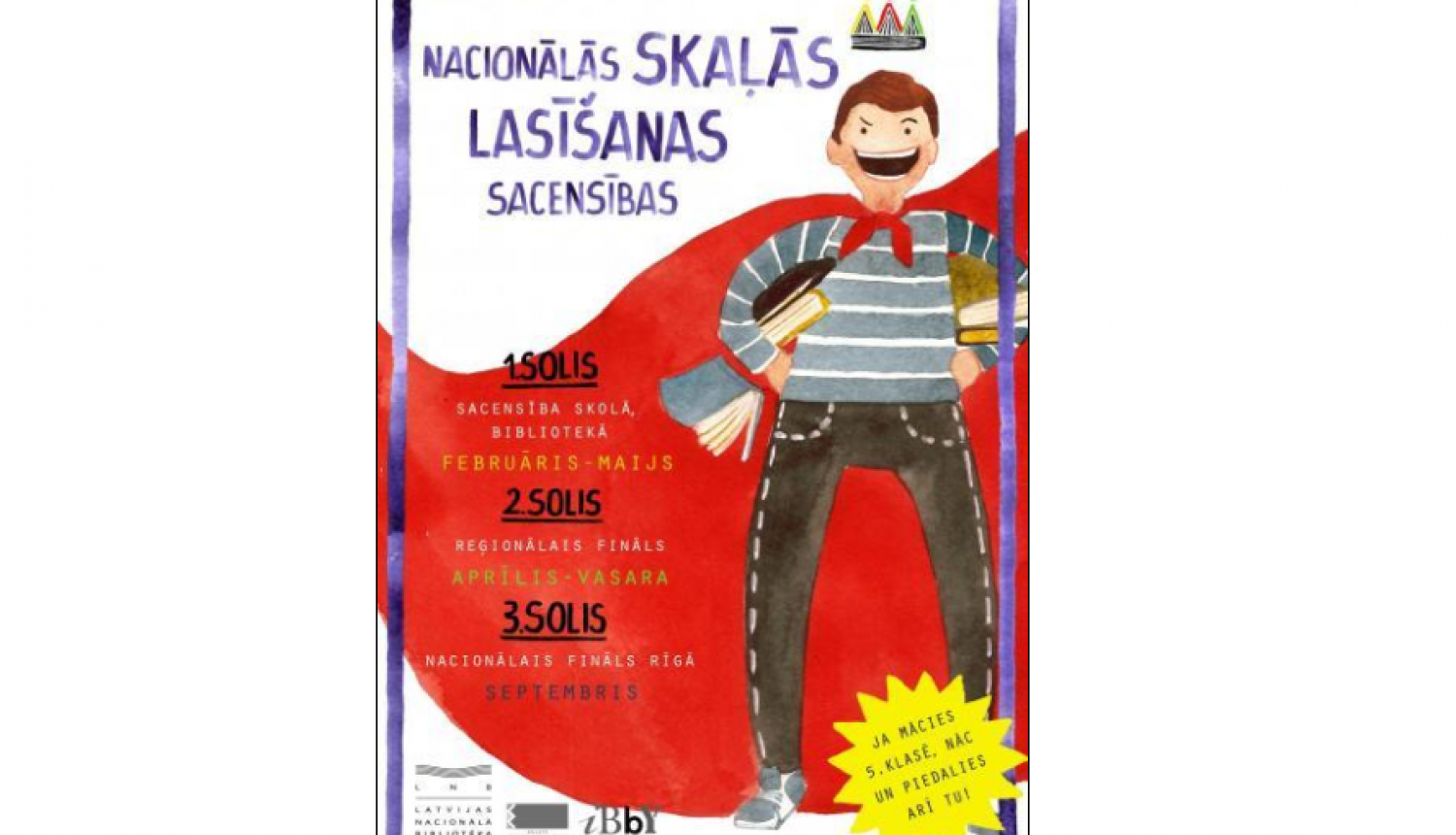 Zīmējums ar supervaroni un grāmatu