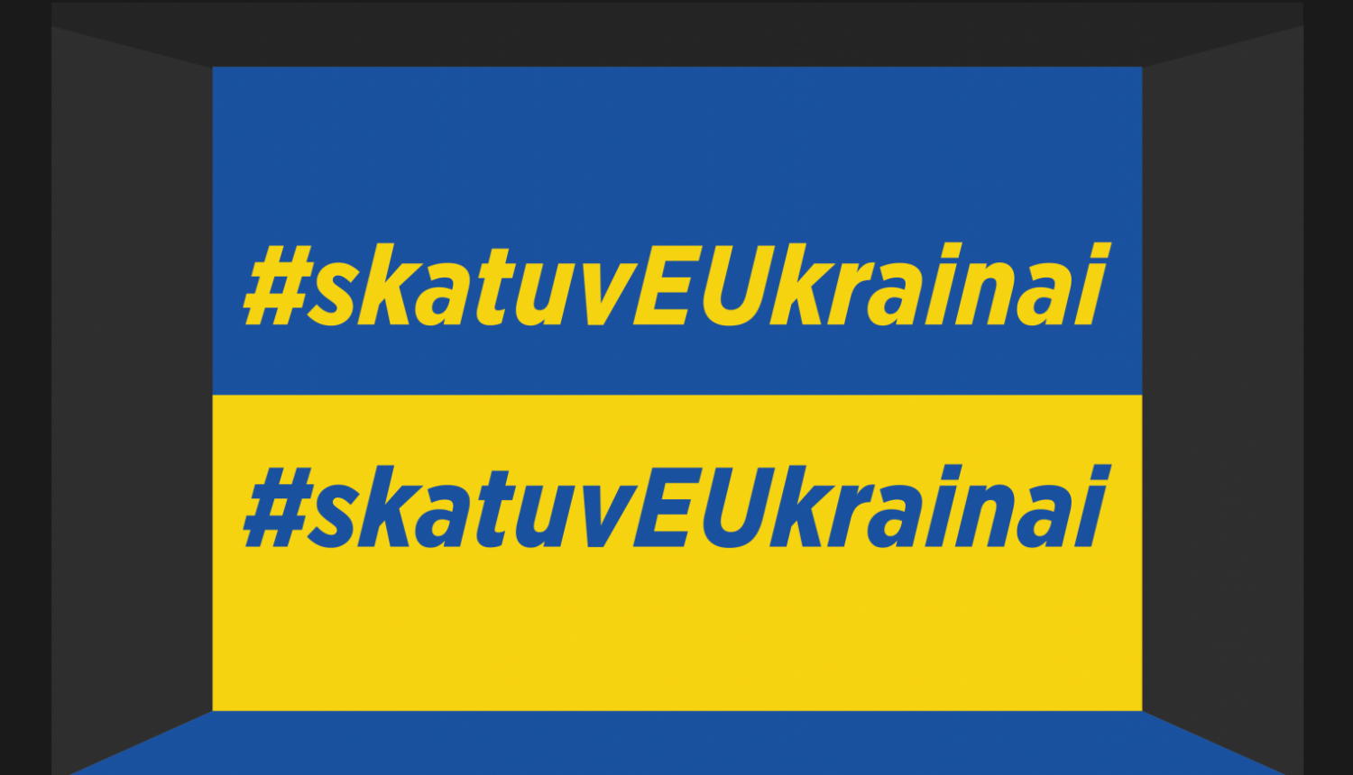 Akcijas vizuālais materiāls