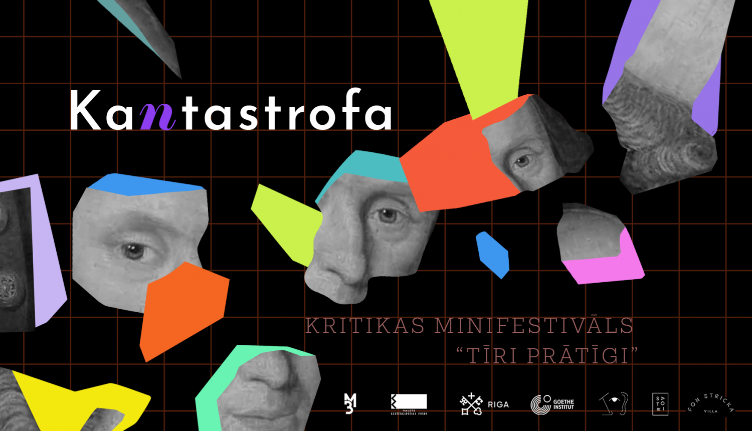 Kritikas minifestivāla “Tīri prātīgi” vizuālais materiāls