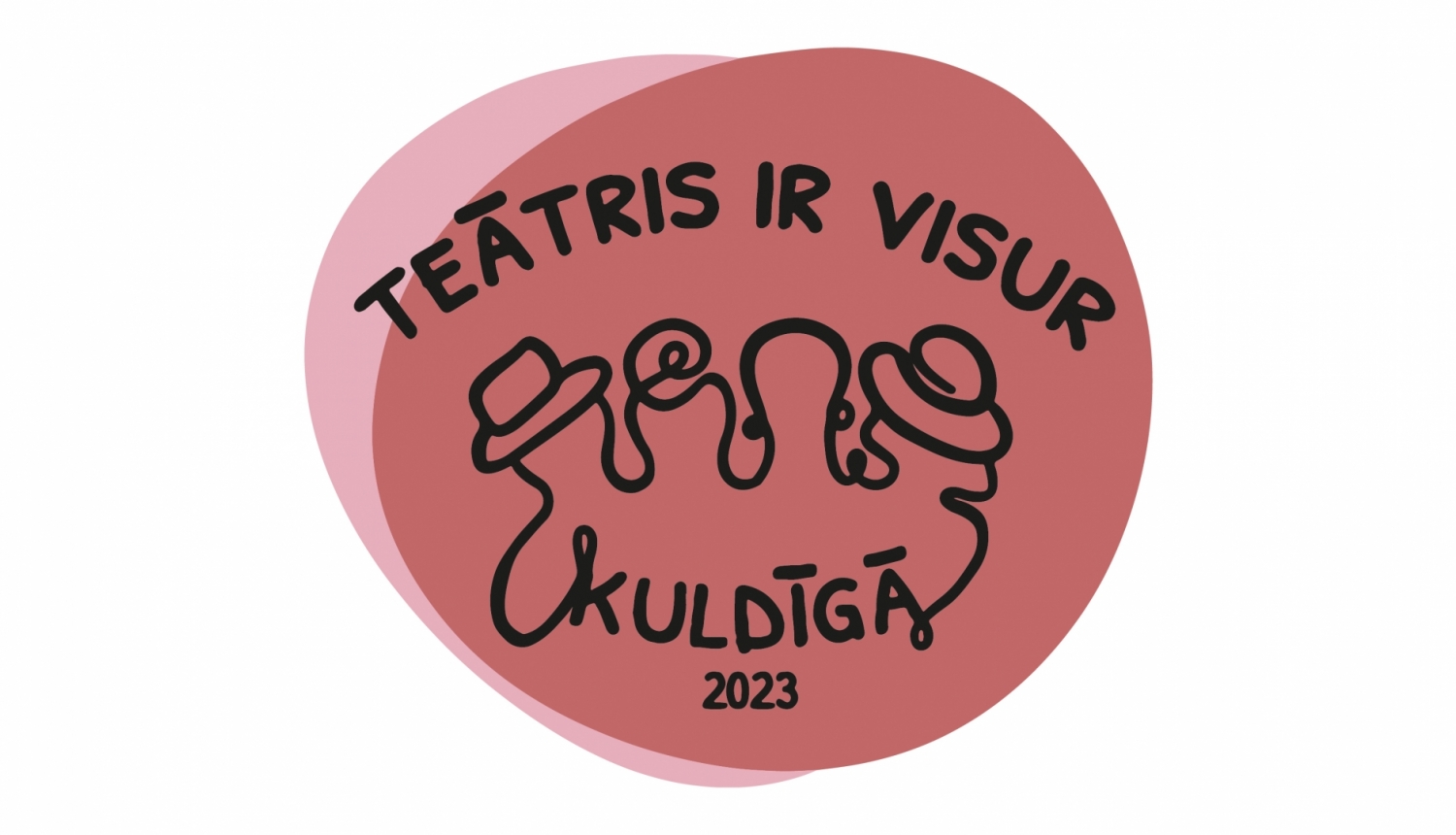 Festivāla “Teātris ir visur Kuldīgā” logo