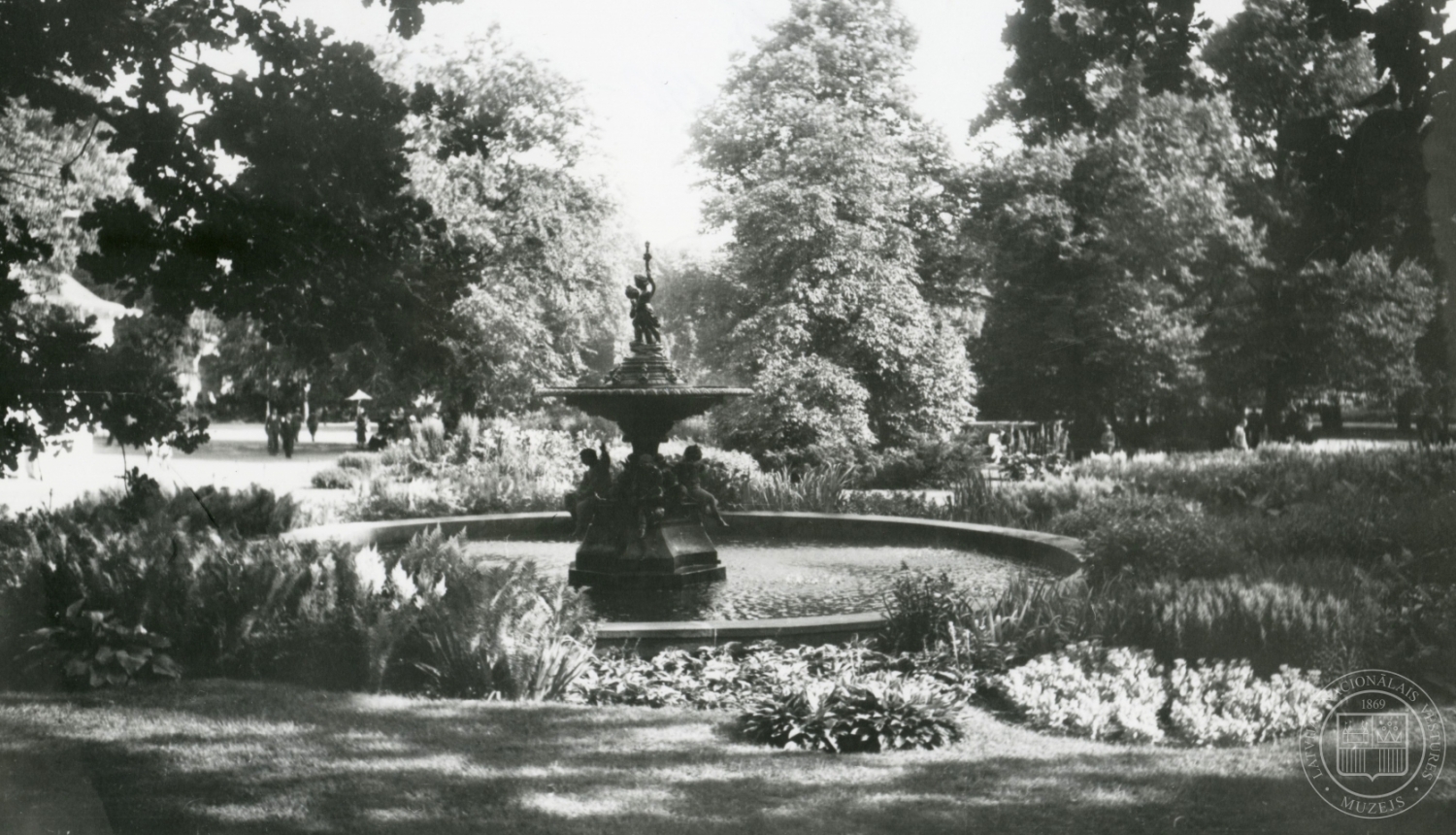 Vērmanes dārzs Rīgā. 1930. gadi. Fotogrāfs nezināms. LNVM krājums.