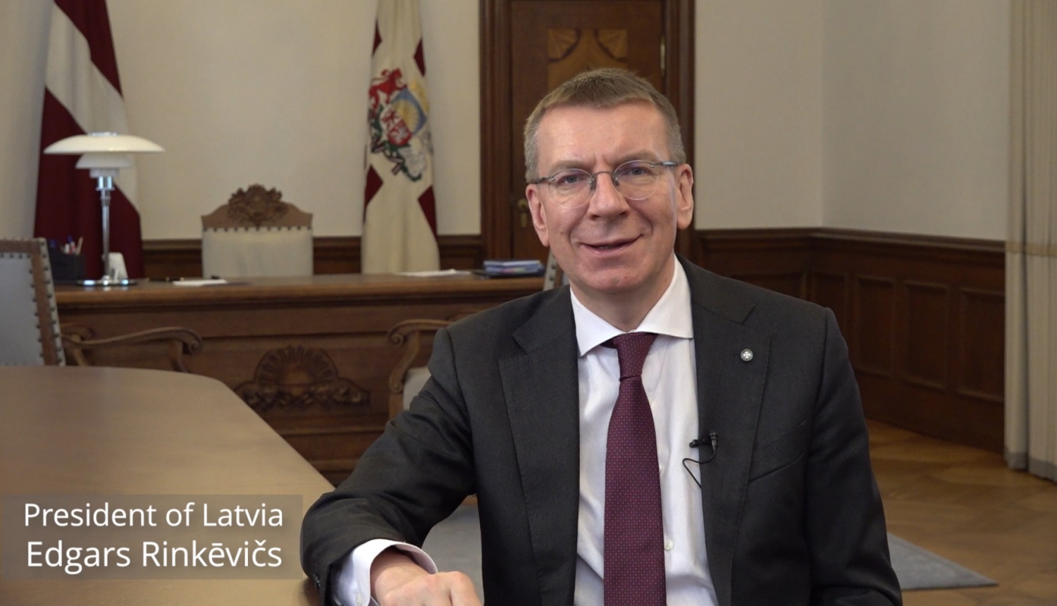 Latvijas Valsts prezidents Edgars Rinkēvičs